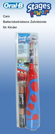 Braun Oral B Stages Power Cars batt. ZB  oral-b