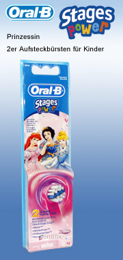 Braun Oral B 2er Pack ASB Prinzessin Kinder oral-b