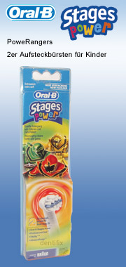 Braun Oral B 2er Pack ASB PowerRangers Kinder oral-b