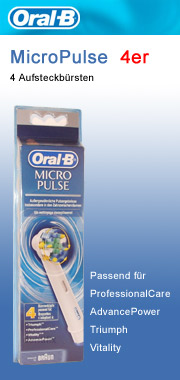 Braun Oral B 4er Pack ASB MicroPulse oral-b