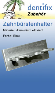 Zahnb�rstenhalter dentifix Edition, matt-silber dentiplus