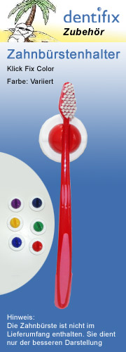 Klick Fix ZB Halter Bunt dentifix
