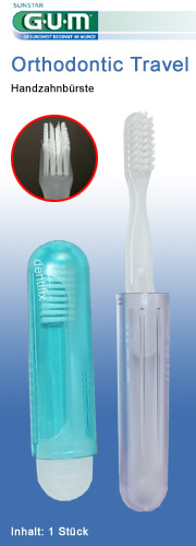 GUM Ortho Brush Travel sunstar-gum