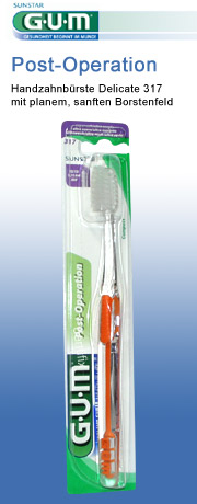 GUM Post-Operation (Delicate Mod. 317) Orange sunstar-gum