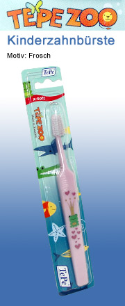 TePe ZOO Kinderzahnb�rste Frosch tepe