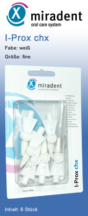 Miradent I-Prox CHX fine Zahnzwischenraumbuersten miradent