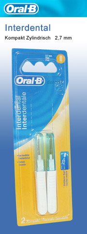 OralB Kompakt Interdentalb�rste zylindrisch oral-b