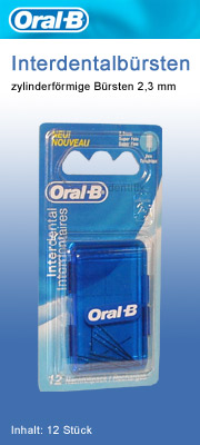 Oral-B Ersatzb�rstchen 2,3 mm Interdentalb�rste oral-b