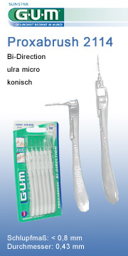 Proxabrush Bi-Direction GUM 2114 sunstar-gum