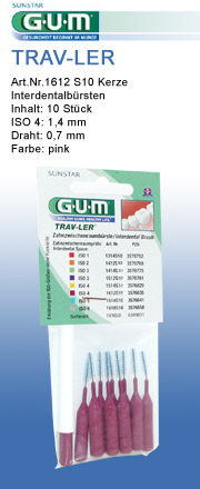 Sunstar GUM Interdentalbuersten 1612 J.O. Butler sunstar-gum