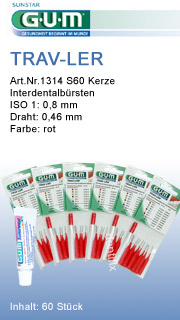 GUM Interdentalb�rsten 1314 S10   sunstar-gum
