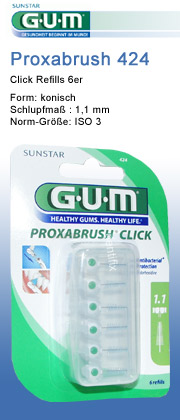 Proxabrush Click 424 - gruen sunstar-gum