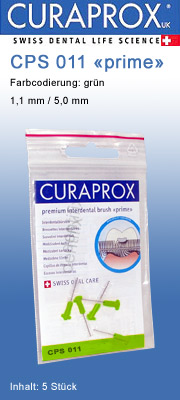 Curaprox CPS 011  Prime  Interdentalb�rsten curaprox