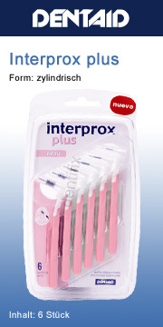 Interdentalbuersten Interprox plus nano (rosa) dentaid