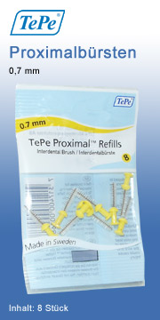 TePe Proximalb�rsten gelb tepe