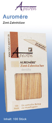 Apeiron Auromere Zahnpflege Zahnholz apeiron