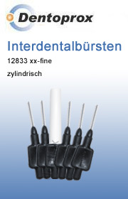 Dentoprox Interdentalb�rstchen 12833 Schwarz dentoprox
