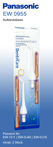 D�sen f�r Panasonic Munddusche,  D�se Nr EW0955 panasonic