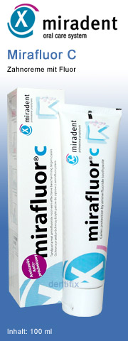 Miradent MiraFluor C Zahncreme 100 ml miradent