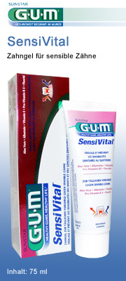 GUM Sensivital Zahncreme 75 ml sunstar-gum