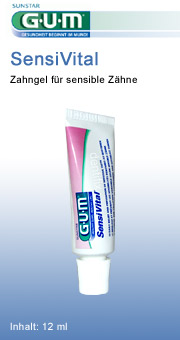 GUM Sensivital Zahncreme 12 ml sunstar-gum