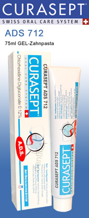 Curasept ADS 712 Zahncreme 75ml curaprox