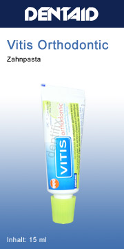 Vitis ortho Zahncreme dentaid
