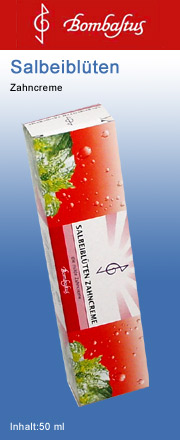 Bombastus Salbeibl�tenzahncreme 50 ml  bombastus