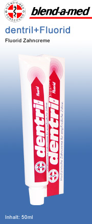 Blend-A-Med Dentril Fluorid Zahncreme 50ml blend-a-med