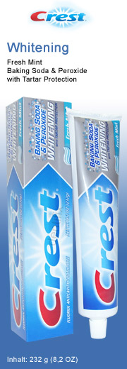 Crest Baking Soda & Peroxide plus whitening crest