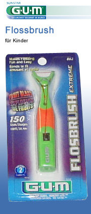 GUM Flosser f�r Kids sunstar-gum