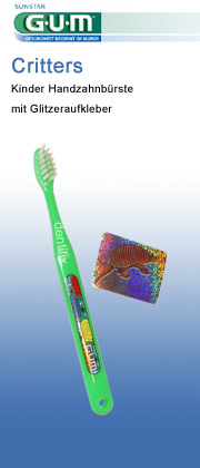 GUM Critters Kinderzahnb�rste  sunstar-gum