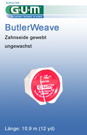 Butlerweave Zahnseide sunstar-gum