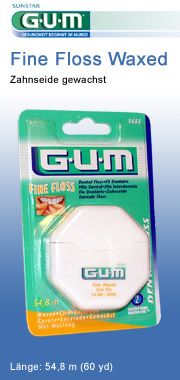 GUM Fine Floss sunstar-gum
