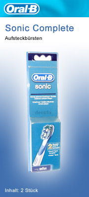 Ersatzb�rsten f. Sonic Complete und Vitality Sonic oral-b