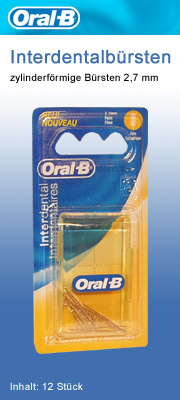 Interdentalb�rsten Oral B  Ersatzb�rstchen 2,7 oral-b