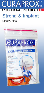 CPS 22 Blau Strong & Implant Interdentalbuersten curaprox
