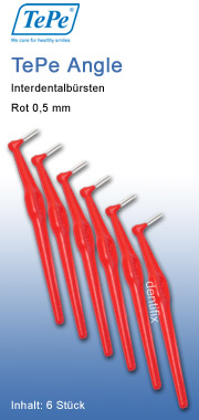 Tepe Angle Interdentalb�rste 0 5 mm rot tepe