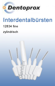 Dentoprox Interdentalb&uuml;rstchen 12834 Wei&szlig; dentoprox
