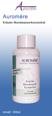 Auromere Kr&auml;uter Mundwasserkonzentrat 100 ml apeiron