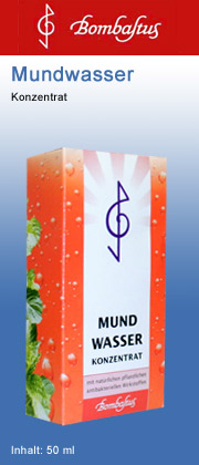 Bombastus Mundwasser Konzentrat 50ml bombastus