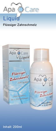 ApaCare Fl&uuml;ssiger Zahnschmelz zum 