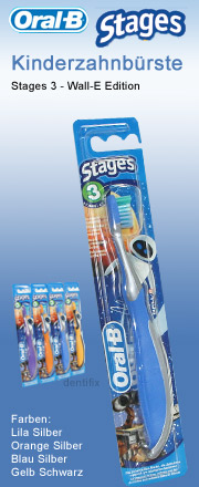Oral-B Stages 3 Kinderzahnb&uuml;rste Wall-E oral-b