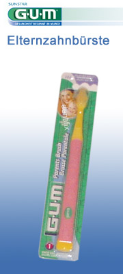 GUM Elternzahnb&uuml;rste sunstar-gum