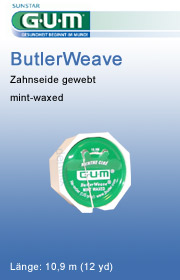 GUM gewachste Webzahnseide Mint erst mal testen sunstar-gum