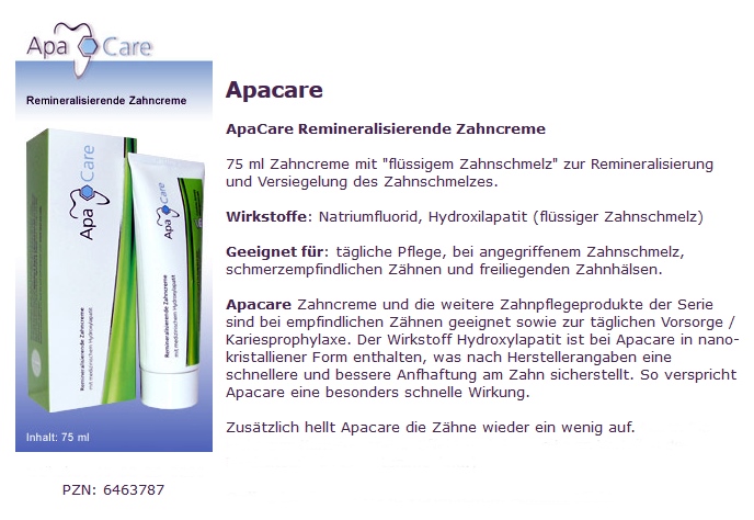 apacare zahnpasta