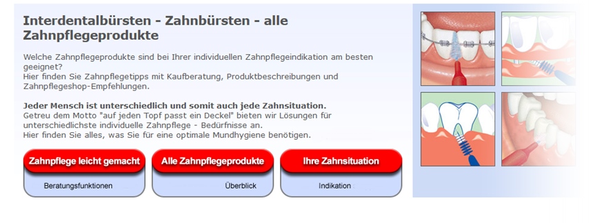 Interdentalpflege Überblick und Zahnpflegeprodukte: Interdentalbürsten, Zahnbürsten, Ultraschallzahnbürsten, Mundduschen, Test, Erfahrungen, Empfehlungen